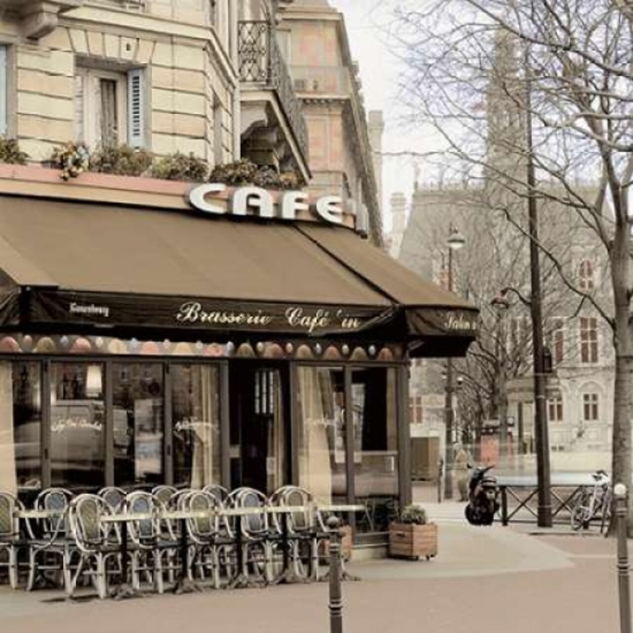 Brasserie Paris - 1 Poster Print by Alan Blaustein - Item # VARPDXABFRC628